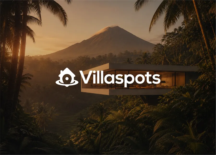 Villaspots hospitality brand identity